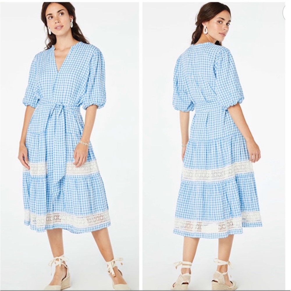 Roller Rabbit Roller Rabbit
Gingham valonia dress blue, New With Tags
